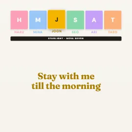 Clean Group Header lyric video style