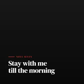 Editorial Magazine lyric video style