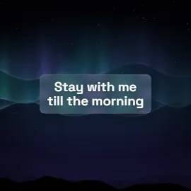 Glassmorphism Lyrics lyric video style