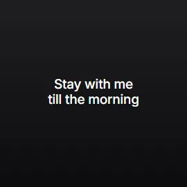 Minimal White Text lyric video style