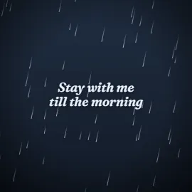 Rainy Window lyric video style