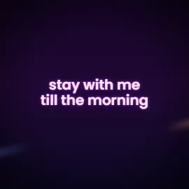 R&B Night Drive lyric video style