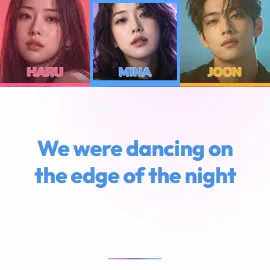 Seoul Studio lyric video style
