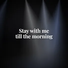 Soft Spotlight Lyrics lyric video style