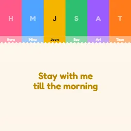Zigzag Band lyric video style